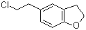 5-(2-氯乙基)-2,3-二氢苯并呋喃分子结构 (CAS 943034-50-2)
