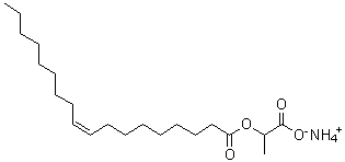 (9Z)-9-十八碳烯酸 1-羧基乙基酯铵盐分子结构 (CAS 94313-71-0)