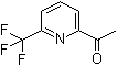 1-[6-(三氟甲基)-2-吡啶基]乙酮分子结构 (CAS 944904-58-9)