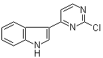 3-(2-氯-4-嘧啶基)-1H-吲哚分子结构 (CAS 945016-63-7)