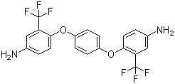 4,4'-[1,4-苯基双(氧)]双[3-(三氟甲基)苯胺]分子结构 (CAS 94525-05-0)