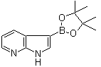 结构式 CAS# 945256-29-1, 7-氮杂吲哚-3-硼酸频哪醇酯