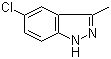5-氯-3-甲基-1H-吲唑分子结构 (CAS 945265-09-8)