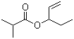 1-戊烯-3-醇异丁酸酯分子结构 (CAS 945529-33-9)