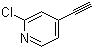 2-Chloro-4-ethynylpyridine molecular structure (CAS 945717-09-9)
