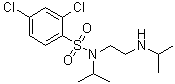 结构式 CAS# 946387-07-1, 2,4-二氯-N-(异丙基)-N-[2-[(异丙基)氨基]乙基]苯磺酰胺