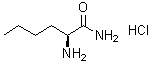 L-正亮氨酰胺盐酸盐分子结构 (CAS 94787-97-0)