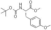 N-tert-Butoxycarbonyl-O-methyl-L-tyrosine methyl ester molecular structure (CAS 94790-24-6)