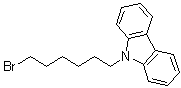 9-(6-溴己基)-9H-咔唑分子结构 (CAS 94847-10-6)