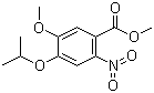 5-Methoxy-4-isopropoxy-2-nitrobenzoic acid methyl ester molecular structure (CAS 948553-02-4)
