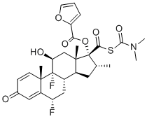 氟替卡松杂质14分子结构 (CAS 948565-92-2)