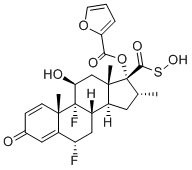 氟替卡松杂质36分子结构 (CAS 948566-11-8)