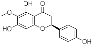 6-甲氧基柚皮素分子结构 (CAS 94942-49-1)