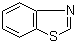 结构式 CAS# 95-16-9, 苯并噻唑; 1,3-硫氮杂茚