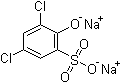 3,5-二氯-2-羟基-苯磺酸二钠盐分子结构 (CAS 95041-38-6)