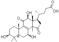 赤芝酸 C分子结构 (CAS 95311-96-9)