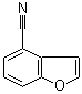 结构式 CAS# 95333-17-8, 4-苯并呋喃甲腈