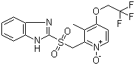 兰索拉唑砜氮氧化物分子结构 (CAS 953787-54-7)