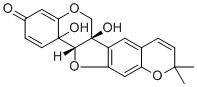 羟基晚香玉酮分子结构 (CAS 95456-43-2)