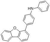 4-(二苯并[b,d]呋喃-4-基)-N-苯基苯胺分子结构 (CAS 955959-87-2)