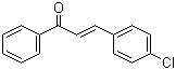 structure of CAS# 956-04-7, 4-Chlorochalcone;(4-Chlorobenzylidene)acetophenone; (E)-3-(4-Chlorophenyl)-1-phenylprop-2-en-1-one