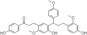 剑叶龙血素 C分子结构 (CAS 956103-79-0)
