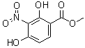 2,4-二羟基-3-硝基苯甲酸甲酯分子结构 (CAS 956105-56-9)