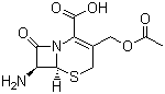7-氨基头孢烷酸分子结构 (CAS 957-68-6)