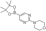 2-(4-Morpholino)pyrimidine-5-boronic acid pinacol ester molecular structure (CAS 957198-30-0)