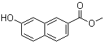 7-羟基萘-2-羧酸甲酯分子结构 (CAS 95901-05-6)