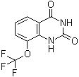 8-(三氟甲氧基)-2,4(1H,3H)-喹唑啉二酮分子结构 (CAS 959236-83-0)