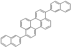 结构式 CAS# 959611-30-4, 3,9-二-2-萘基苝