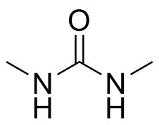 1,3-二甲基脲分子结构 (CAS 96-31-1)