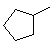 结构式 CAS# 96-37-7, 甲基环戊烷