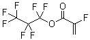 2-氟-2-丙烯酸 2,2,3,3,3-五氟丙基酯分子结构 (CAS 96250-35-0)