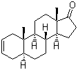 structure of CAS# 963-75-7, Androst-2-en-17-one;5alpha-Androst-2-en-17-one; (5S,8R,9S,10S,13S,14S)-10,13-Dimethyl-1,4,5,6,7,8,9,11,12,14,15,16-dodecahydrocyclopenta[a]phenanthren-17-one