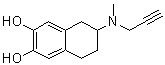 5,6,7,8-四氢-6-(甲基-2-丙炔基氨基)-2,3-萘二酚分子结构 (CAS 96333-05-0)