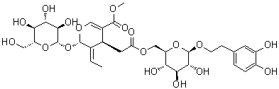 新特女贞苷分子结构 (CAS 96382-91-1)