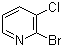 2-溴-3-氯吡啶分子结构 (CAS 96424-68-9)