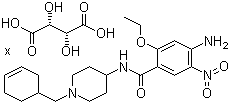 酒石酸西尼必利分子结构 (CAS 96623-56-2)