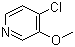 4-Chloro-3-methoxypyridine molecular structure (CAS 96628-70-5)