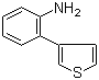 2-(噻吩-3-基)苯胺分子结构 (CAS 96919-49-2)