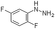 2,5-Difluorophenylhydrazine molecular structure (CAS 97108-50-4)