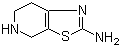 4,5,6,7-四氢噻唑并[5,4-c]吡啶-2-胺分子结构 (CAS 97817-23-7)