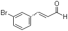 结构式 CAS# 97985-66-5, 3-溴肉桂醛; 间溴肉桂醛