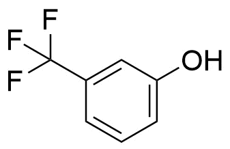 间三氟甲基苯酚分子结构 (CAS 98-17-9)