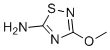 5-Amino-3-methoxy-1,2,4-thiadiazole molecular structure (CAS 98022-43-6)