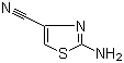2-Aminothiazole-4-carbonitrile molecular structure (CAS 98027-21-5)