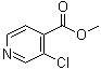 3-氯异烟酸甲酯分子结构 (CAS 98273-79-1)