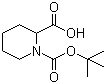 N-Boc-2-哌啶甲酸分子结构 (CAS 98303-20-9)